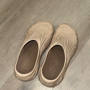 CROCS Women's Tan Mules